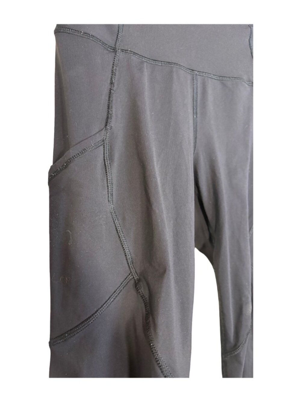 Lululemon Speed Up Mesh Reflective Tight Leggings Women Black Size 4 Full Length - Picture 7 of 13